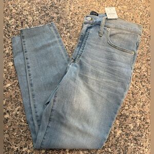 Women’s J. Crew - Light Blue Denim Jeans - 9” High Rise Skinny - 31” NWT